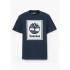 T-shirt Timberland Stack Logo Short Sleeve Dark Sapphire Homme