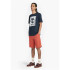 T-shirt Timberland Stack Logo Short Sleeve Dark Sapphire Homme