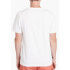 T-shirt Timberland Stack Logo Short Sleeve White/Black Homme