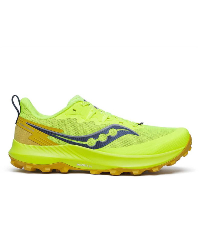 Chaussures Trail Saucony de Peregrine 14 Jaune...