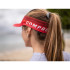 Visière Running de Compressport Ultralight Red