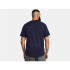 T-shirt Fitness Under Armour Homme by Tech Textured Ss Blue