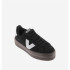 Chaussures Femme Victoria Barcelona Sneaker Cuir fendu Noir