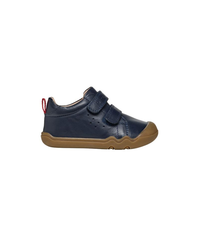 Chaussures Enfant Geox Steppieup A - Nappa bleu...