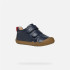 Chaussures Enfant Geox Steppieup A - Nappa bleu marine