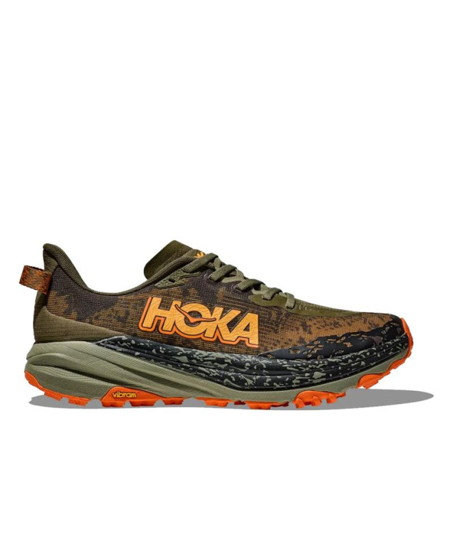 Chaussures Trail by Hoka Speedgoat 6 Vert olive...