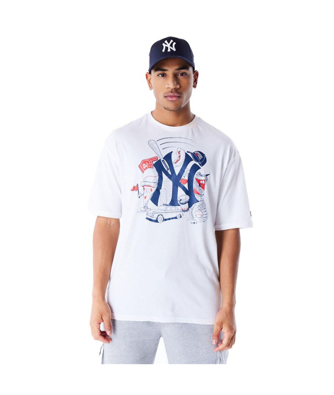 T-shirt New Era MLB FOOD GRPHC OS New York...
