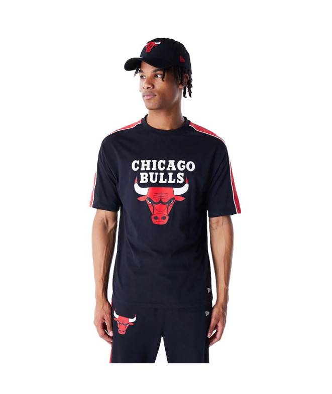 T-shirt New Era NBA PANEL OS Chicago Bulls Noir...