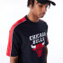 T-shirt New Era NBA PANEL OS Chicago Bulls Noir Homme