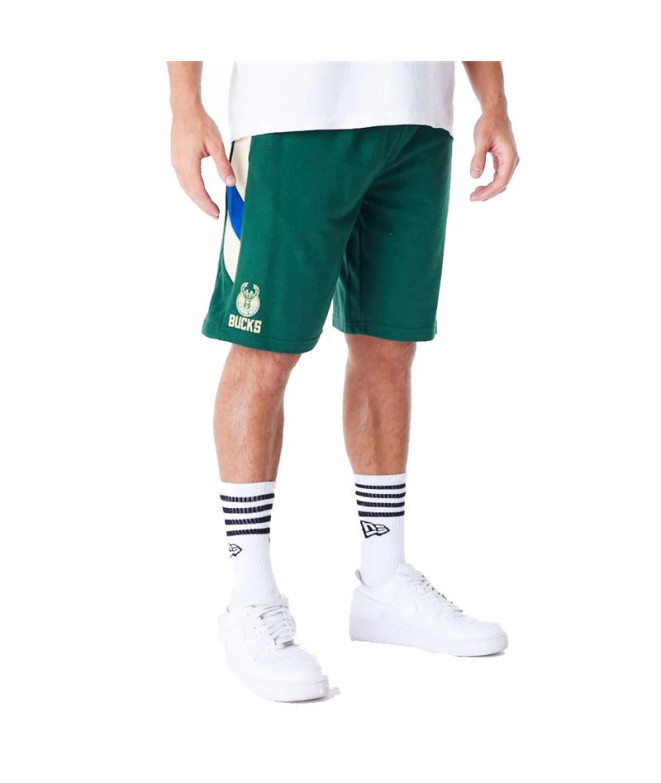Pantalons New Era NBA PANEL OS Milwaukee Bucks...