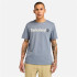 T-shirt Timberland Kennebec River Linear Logo Short Sleeve Gris Homme