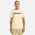 T-shirt Timberland Homme Kennebec River Logo linéaire manches courtes brisées blanc