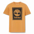 T-shirt Timberland Homme Stack Logo Short Sleeve Wheat Boot Orange
