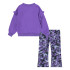 Ensemble Nike Set Fille Fresh Cut Dolman Ruffle Black