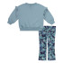 Ensemble Nike Set Fille Fresh Cut Dolman Ruffle Blue