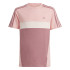 T-shirt adidas Enfant Tiberio 3 Band Colorblock Pink