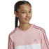 T-shirt adidas Enfant Tiberio 3 Band Colorblock Pink