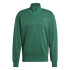Sweat adidas Homme All Szn Fleece 1/4 Zip Crew Dark Green