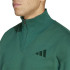 Sweat adidas Homme All Szn Fleece 1/4 Zip Crew Dark Green