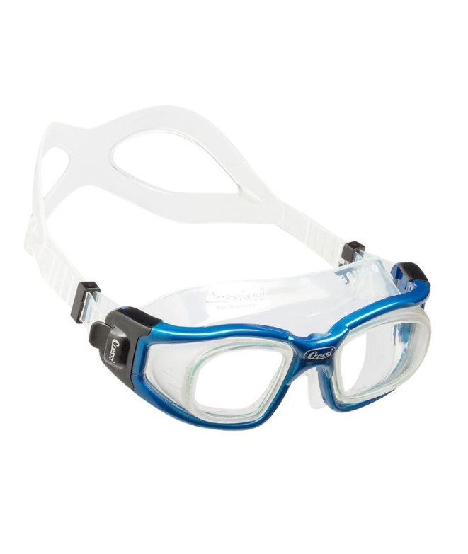 Lunettes de plongée Cressi Galileo Glass Bleu...