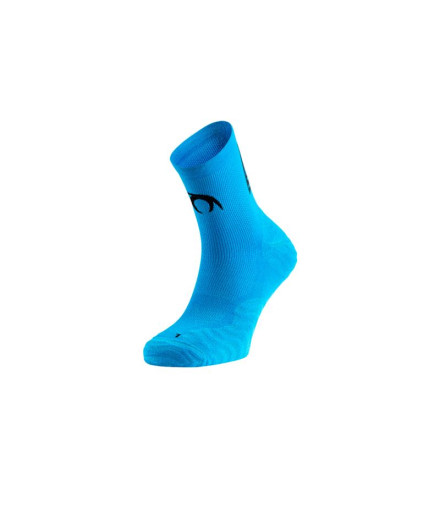 Chaussettes de Lurbel Pista Four Turquoise/Noir