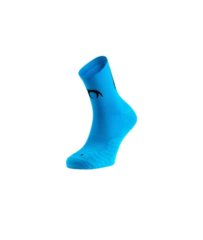 Chaussettes de Lurbel Pista Four Turquoise/Noir