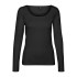 T-shirt Vero Moda maxi Myoft Uneck Noir Femme