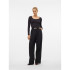 T-shirt Vero Moda maxi Myoft Uneck Noir Femme