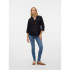 Chemises Vero Moda bumpy New Black Femme