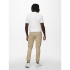 Pantalon ONLY & Sons cam Cuff Life 6687 Chinchilla Homme