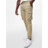 Pantalon ONLY & Sons cam Cuff Life 6687 Chinchilla Homme
