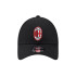 Casquette New Era Core 9FORTY AC Milan Noir Homme
