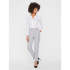 Pantalon Vero Moda maya Looseolid Gris clair Mélange Femme