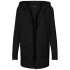 Sweat Vero Moda doffy Open Hood Cardin Noir Femme