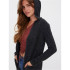 Sweat Vero Moda doffy Open Hood Cardin Noir Femme