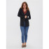 Sweat Vero Moda doffy Open Hood Cardin Noir Femme
