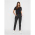 Pantalon Vero Moda maya Looseolid Gris foncé Mélange Femme