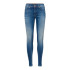 Pantalon Vero Moda lux Mrlim Jeansi310 Bleu moyen Denim Femme