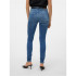 Pantalon Vero Moda lux Mrlim Jeansi310 Bleu moyen Denim Femme