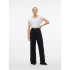 T-shirt Vero Moda fillis col V Blanc brillant Femme