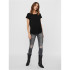 T-shirt Vero Moda becca Plains Noir Femme