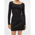 Jupe Vero Moda donnadina Fauxsuède Noir Femme