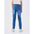 Pantalon name it Xslim Jeans 1507 Cl Medium Blue Denim Enfant