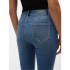 Pantalon Vero Moda Jean évasé Li347 Bleu moyen Denim Femme