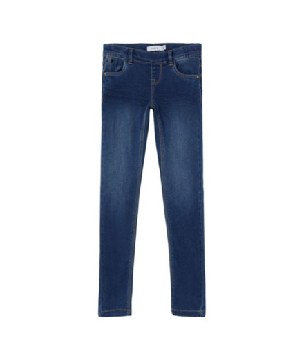Pantalons Name it fpolly Skinny 1182-To Denim bleu foncé...