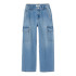 Jeans Name it frose Jean cargo large 6190-Bs Denim bleu clair Enfant