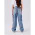 Jeans Name it frose Jean cargo large 6190-Bs Denim bleu clair Enfant