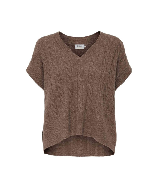 Sweat Only melody Vest Caribou Femme
