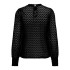 T-shirt Only Jdyavery Lace Noir Femme