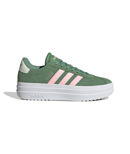 Chaussures adidas Court Femme VL Vert gras
